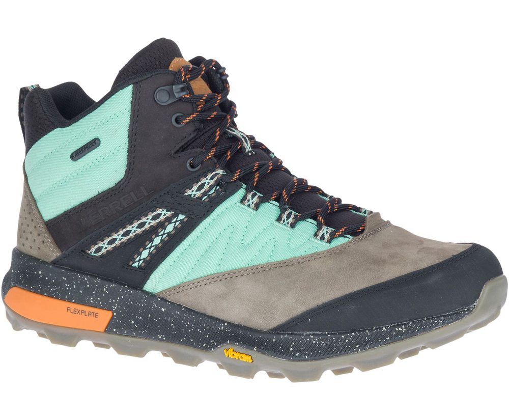 Merrell Hiking Boots Multicolor - Zion Mid Waterproof X Unlikely Hikers - Mens 56AJLOIGZ